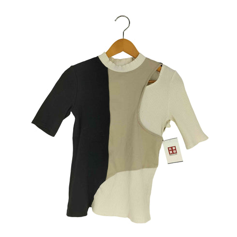 ユナイテッドトウキョウ UNITED TOKYO ラウンドアシメカットソー レディース FREE